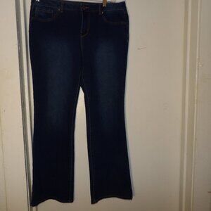 Ag Denim Mid Rise Boot Cut Jeans Sz 16